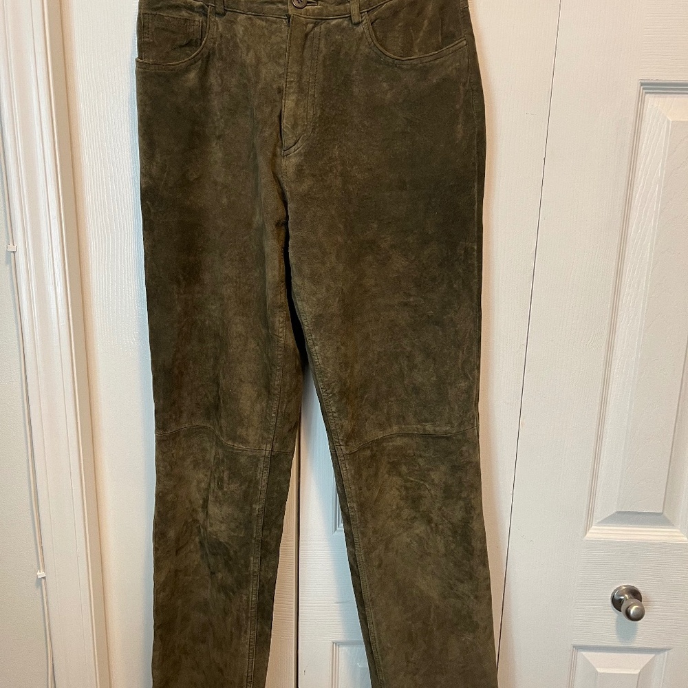 Brandon Thomas size 4 100% leather pants